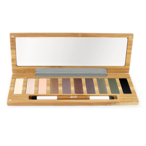 clin d'oeil bio & vegan palette de 10 ombres à paupières zao make up
