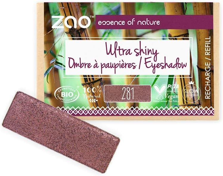 ombre à paupières rectangle bio & vegan bordeaux sequin 281 zao make up ombre à paupières rectangle bio & vegan bordeaux sequin 281 zao make up