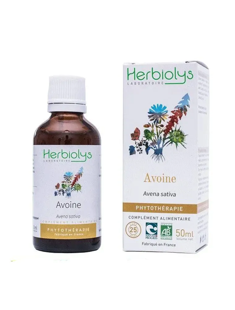 avoine bio teinture mère 50 ml herbiolys avoine bio teinture mère 50 ml herbiolys