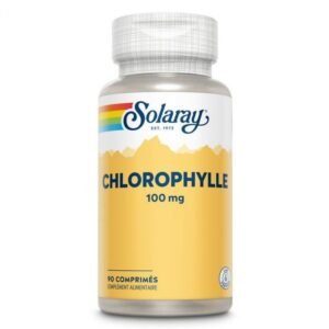 chlorophylle 100mg 90 comprimés solaray