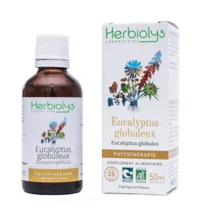 eucalyptus globuleux bio teinture mère 50 ml herbiolys