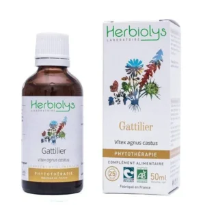 gattilier bio teinture mère 50 ml herbiolys