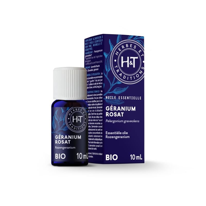 géranium rosat bio huile essentielle 10ml herbes et traditions géranium rosat bio huile essentielle 10ml herbes et traditions