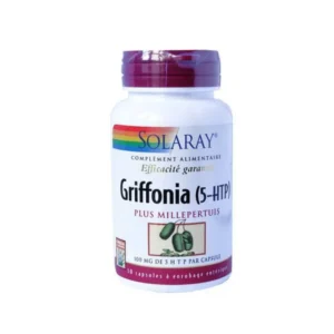 griffonia plus millepertuis 100 mg de 5 htp 30 capsules solaray