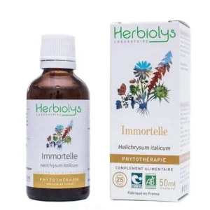 immortelle (hélichryse italienne) bio teinture mère 50 ml herbiolys