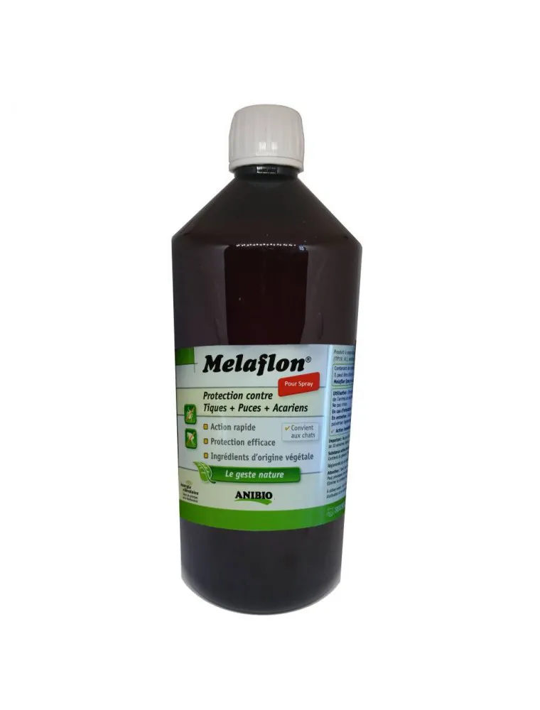 recharge melaflon antiparasitaire pour animaux 1l recharge melaflon antiparasitaire pour animaux 1l