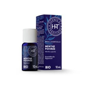 menthe poivrée bio huile essentielle 10ml herbes et traditions