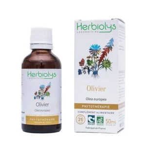 olivier bio teinture mère 50 ml herbiolys