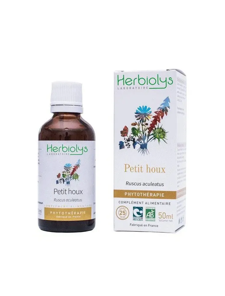 petit houx fragon bio teinture mère 50 ml herbiolys petit houx fragon bio teinture mère 50 ml herbiolys