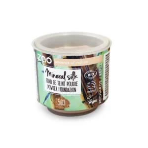 recharge mineral silk bio & vegan beige orangé 503 zao make up
