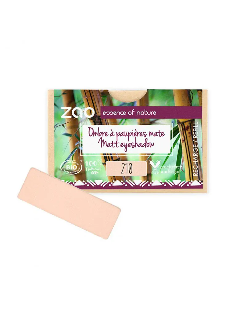 ombre à paupières rectangle bio & vegan rose pêche 210 zao make up ombre à paupières rectangle bio & vegan rose pêche 210 zao make up