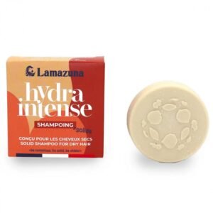 shampoing solide pour cheveux secs vegan huile de coco 70ml lamazuna