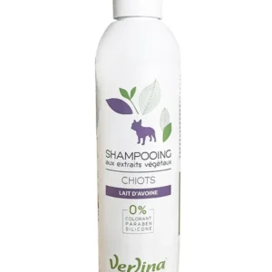 shampooing spécial chiots lait d'avoine 150ml verdina