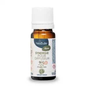 synergie pour diffuseur hiver bio 10 ml néobulle