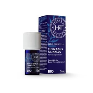 thym doux à linalol bio huile essentielle 5ml herbes et traditions