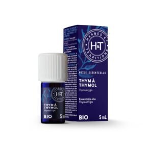 thym à thymol bio huile essentielle 5ml herbes et traditions