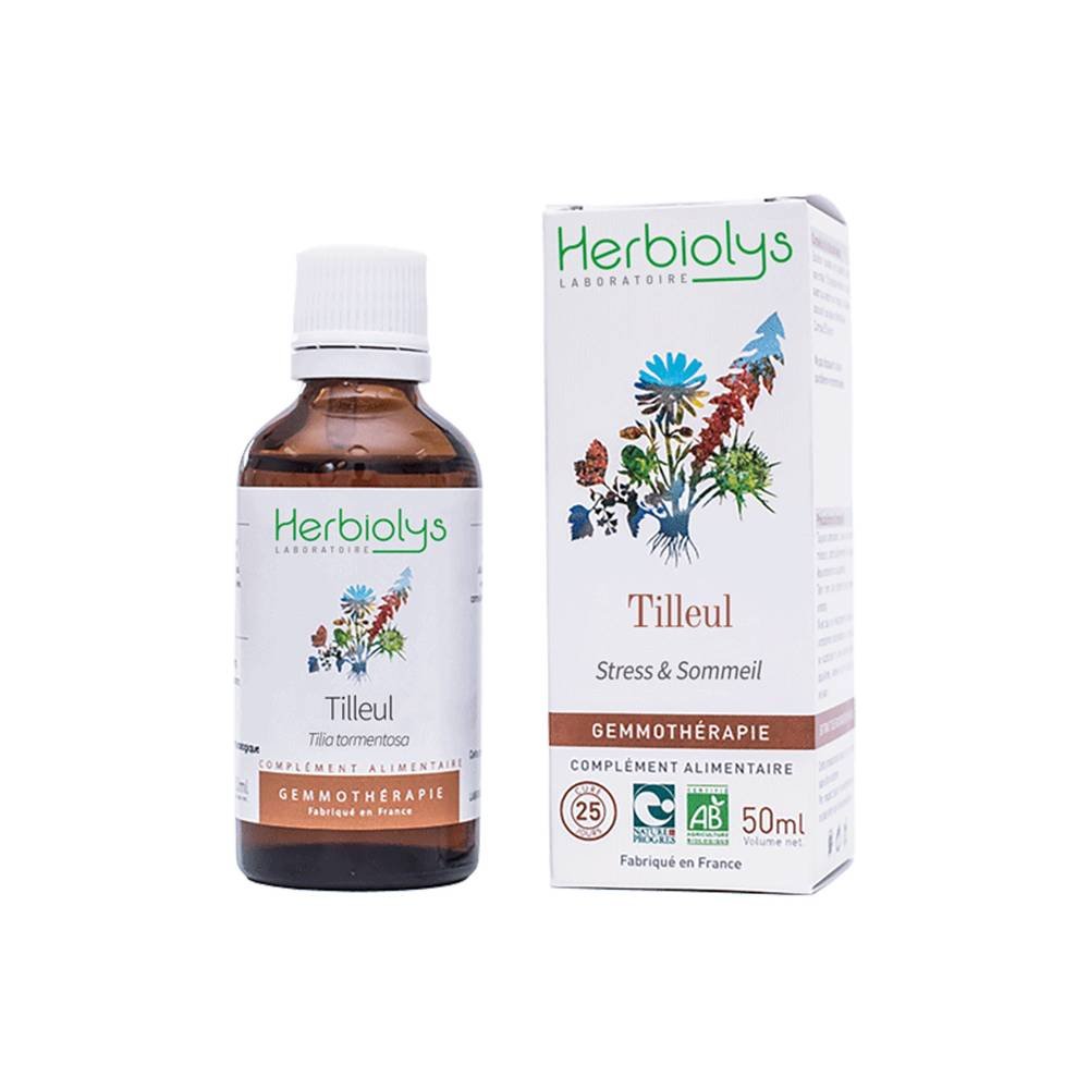tilleul bourgeon bio 50ml herbiolys tilleul bourgeon bio 50ml herbiolys