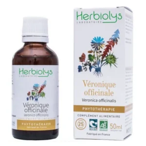 véronique officinale bio teinture mère 50 ml herbiolys