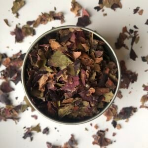 vigne rouge bio 100g feuille coupée vitis vinifiera var. tincroria